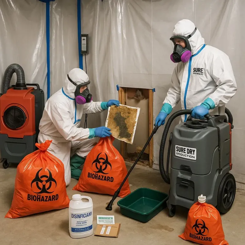 Contaminated Water Handling Protocols process in Woodland Heights, PA